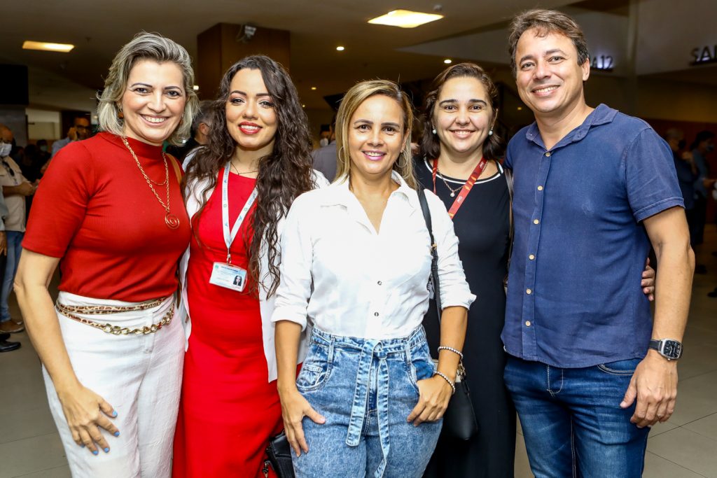 Eva Vieira, Rosa Carla, Wladia Araujo, Daiana Araujo E Marco Moreira