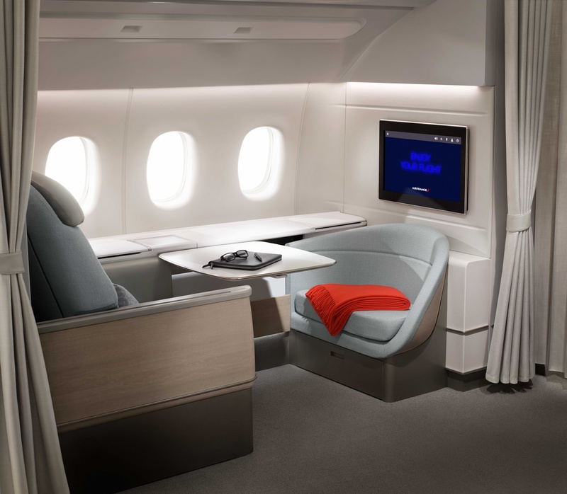 Air France oferece novo comfort kit na primeira classe