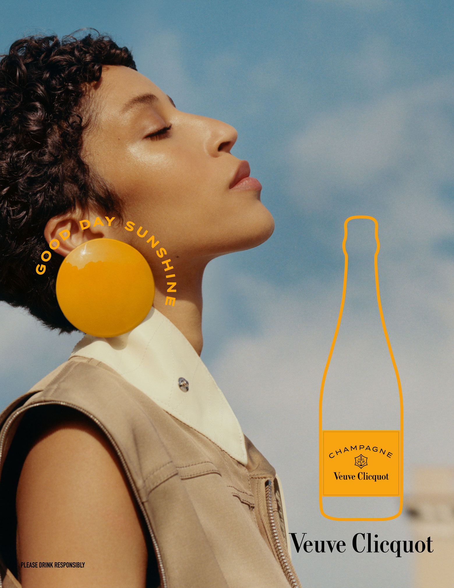 Veuve Clicquot comemora 250 anos com campanha global “Good Day Sunshine”