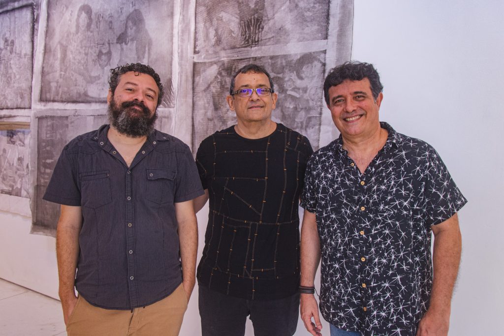 Henrique Viudez, Jose Guedes E Marcos Lima