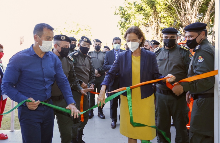 Governo do Ceará inaugura a nova sede do 20º BPM, situada no Jardim Iracema