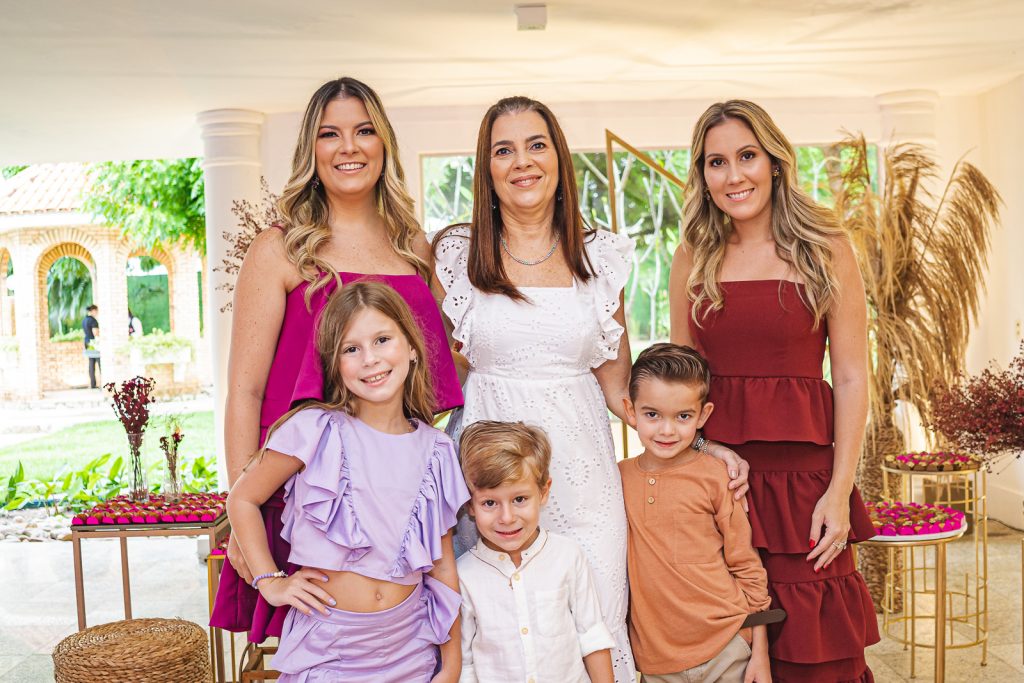 Lurdinha Brasil, Luisa Rolim, Andre Rolim, Gabriel Loureiro E Paula Rolim