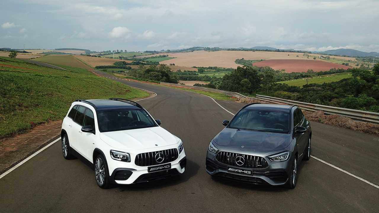 Mercedes Amg Apresentacao Gla E Glb 35 4matic 2