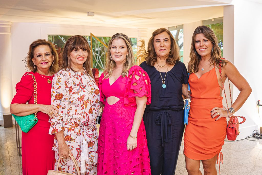 Morma Brasil, Carmen Cinira, Adriana Loureiro, Joria Araripe E Marina Albuquerque