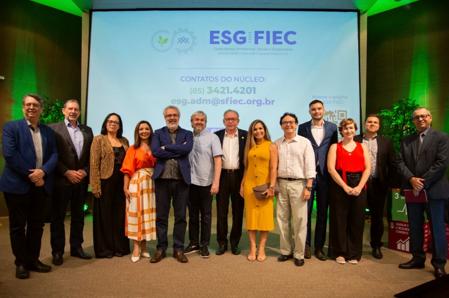FIEC lança seu Núcleo ESG para orientar e incentivar o setor industrial no Ceará