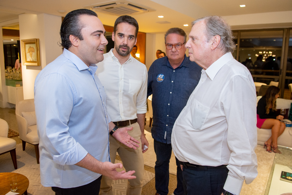 Ozires Pontes, Eduardo Leite, Chiquinho Feitosa E Tasso Jereissati (3)