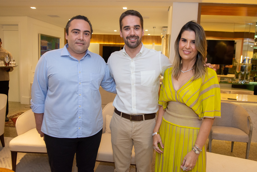 Ozires Pontes, Eduardo Leite E Bia Pontes (1)