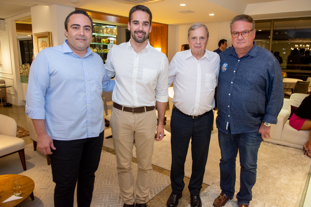 Ozires Pontes, Eduardo Leite, Tasso Jereissati E Chiquinho Feitosa (2)