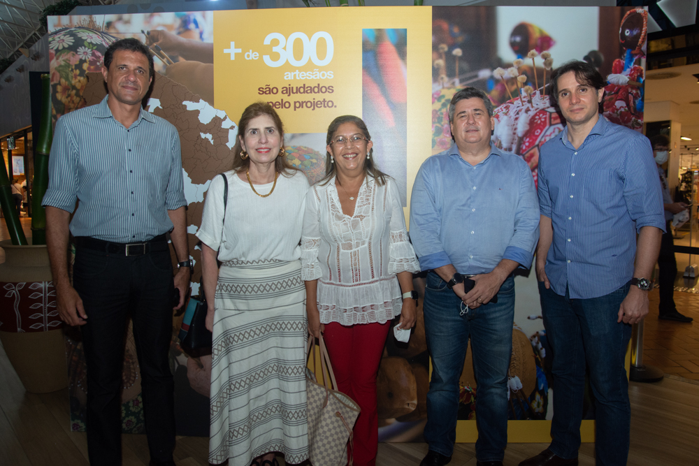 Wellington Oliveira, Marcia Jereissati, Luciene Pereira, Vilemar Ferreira E Benjamim Oliveira