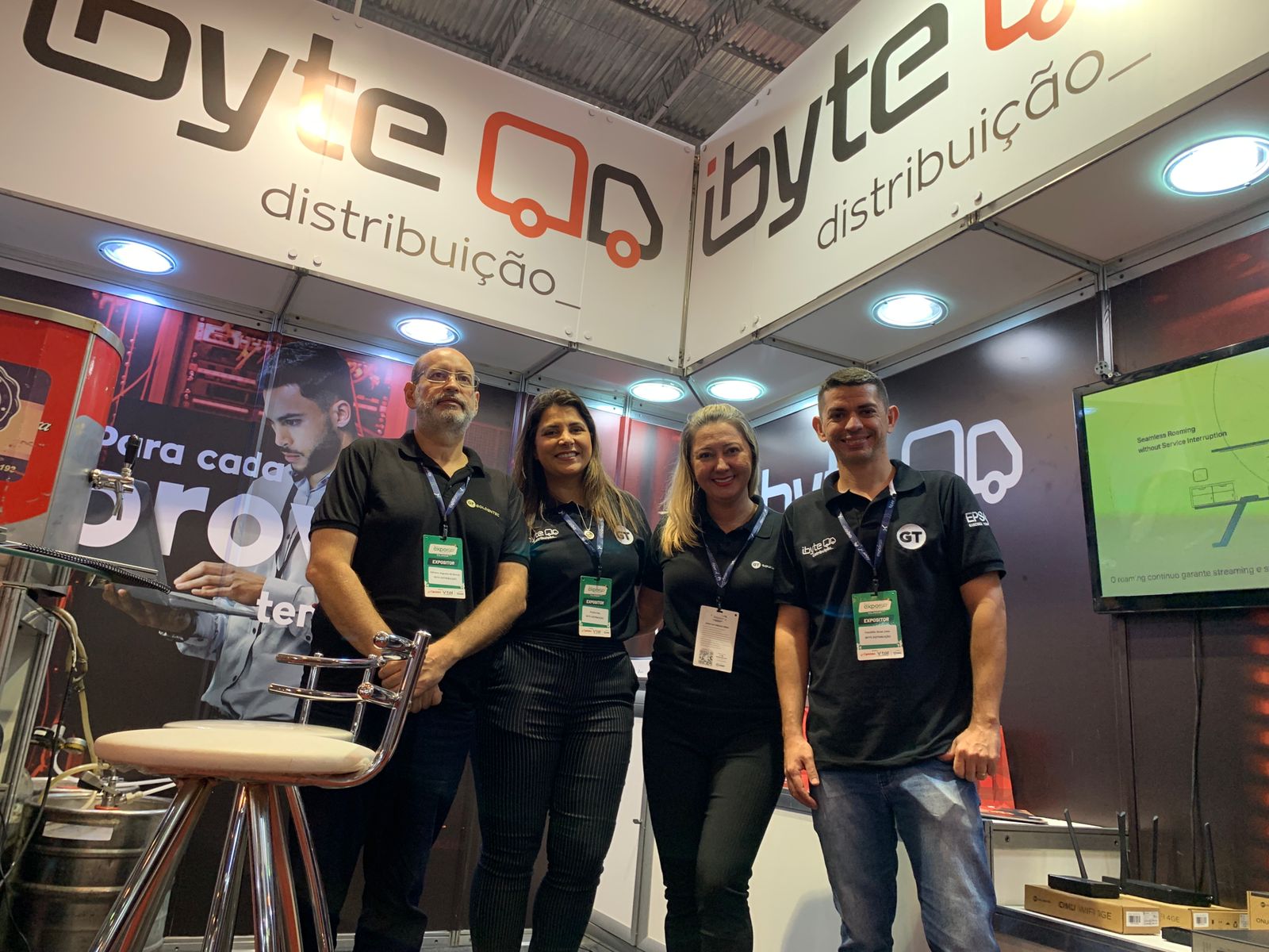 ibyte Distribuição marca presença na ExpoISP Nacional, em Olinda