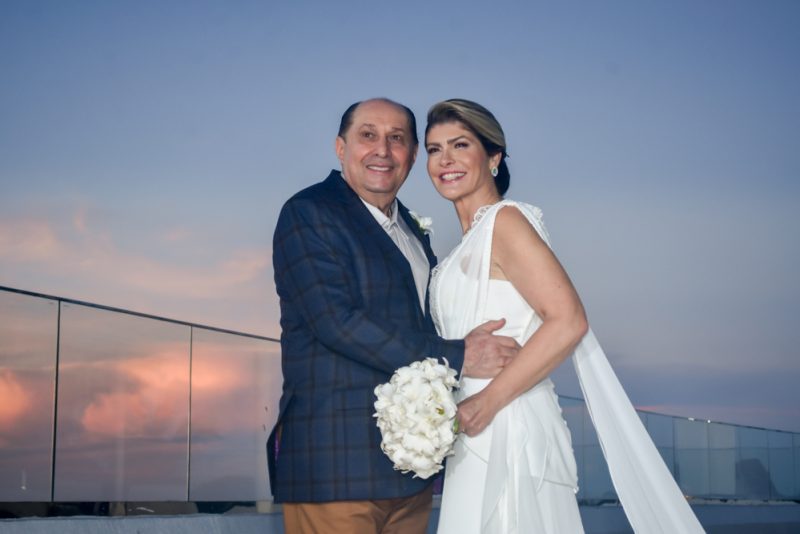 Chic & Intimista - Giselle Boris se torna a Sra. Aginaldo Lima em emocionante cerimônia ao cair da tarde