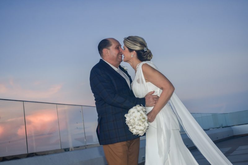 Chic & Intimista - Giselle Boris se torna a Sra. Aginaldo Lima em emocionante cerimônia ao cair da tarde