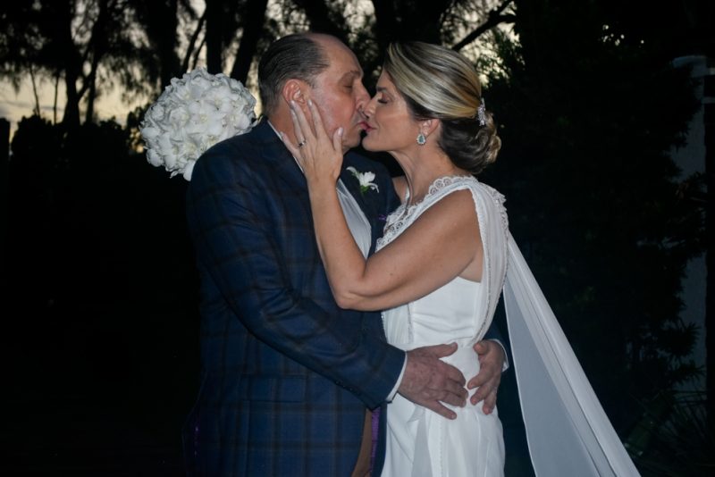 Chic & Intimista - Giselle Boris se torna a Sra. Aginaldo Lima em emocionante cerimônia ao cair da tarde