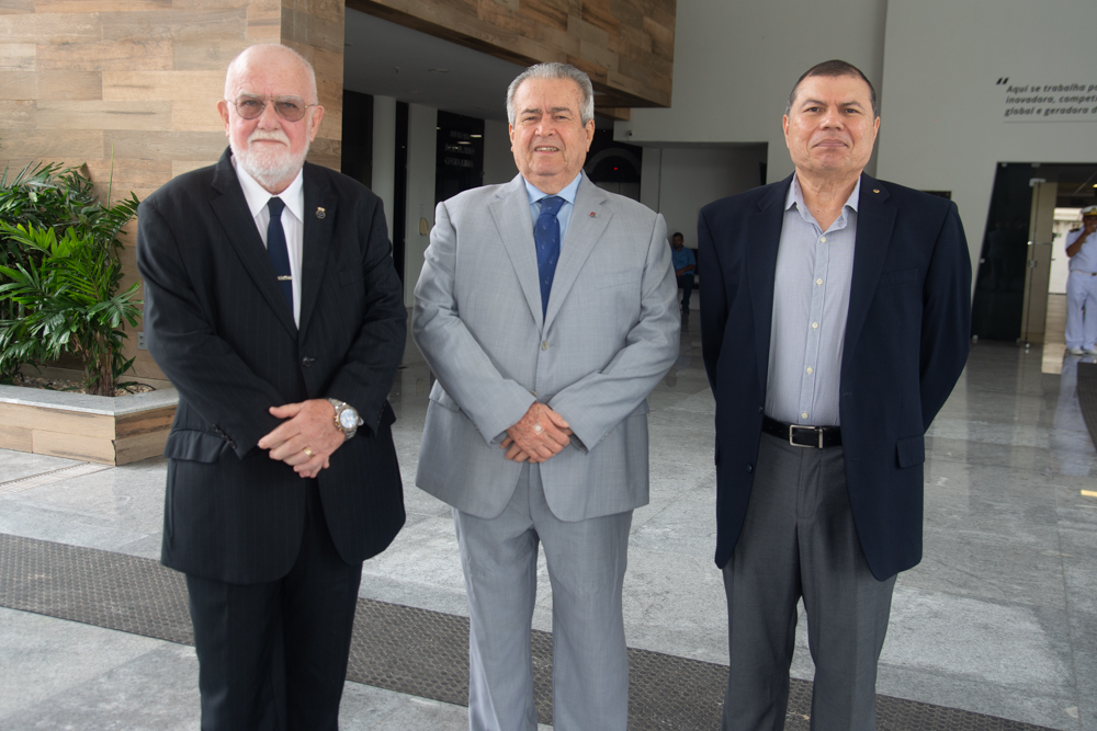 Almirante Oberg, Meton Vasconcelos E Cel. Duarte Frota