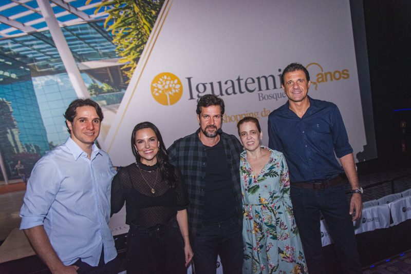 40 anos de sucesso - Em clima de comemoração, Iguatemi Bosque realiza palestra para lojistas com Luis Justo e Bruna Ortega