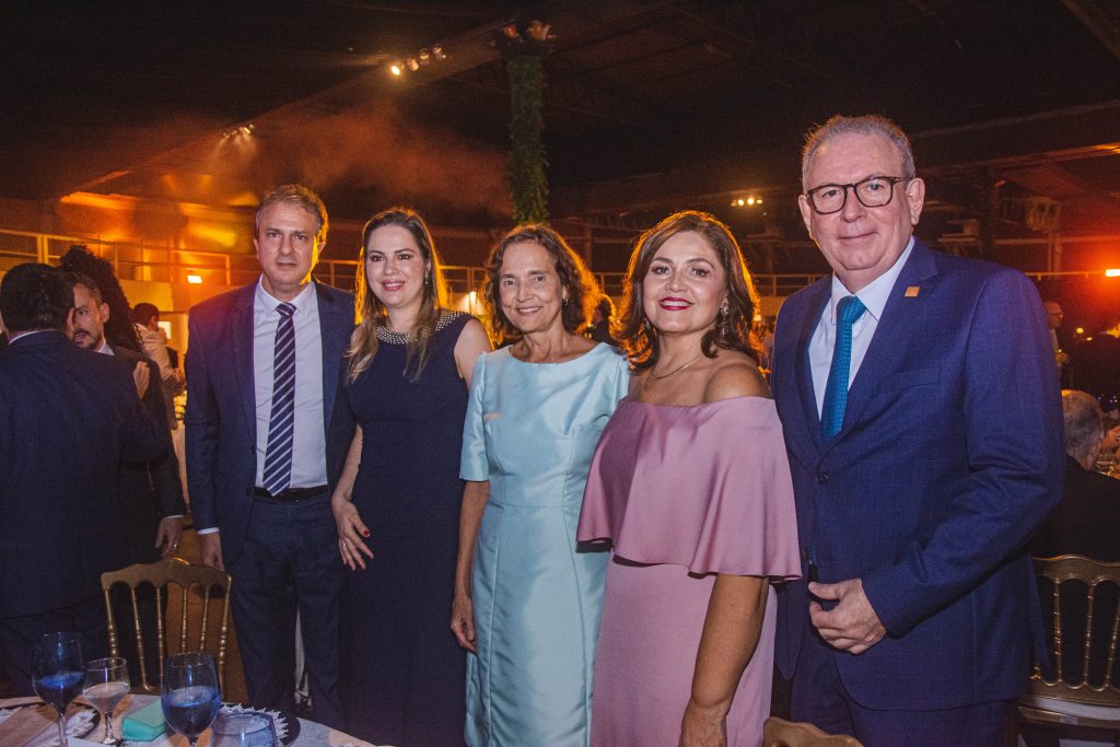 Camilo Santana, Onelia Leite, Izolda Cela, Rosangela Cavalcante E Ricardo Cavalcante