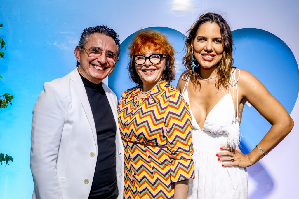 Carlos Albuquerque, Gleides Sido E Ana Carolina Fontenele