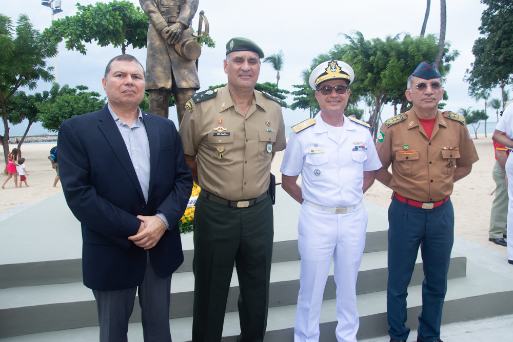 Cel. Duarte Frota, Gal. André Allão, Almirante Almir Garnier Santos E Cel. Zelio (1)