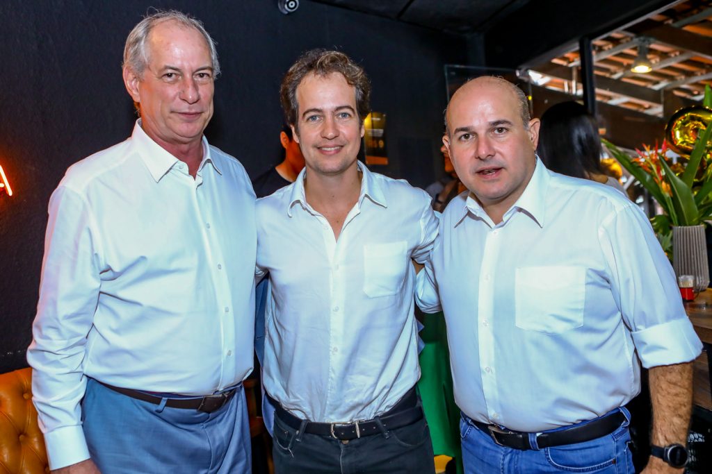 Ciro Gomes, Julio Brizi E Roberto Claudio