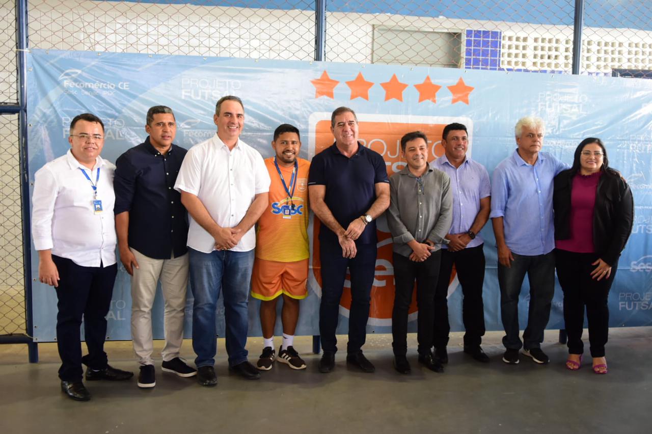 Sesc Ceará inaugura 26º núcleo do projeto Futsal Sesc em Quixadá