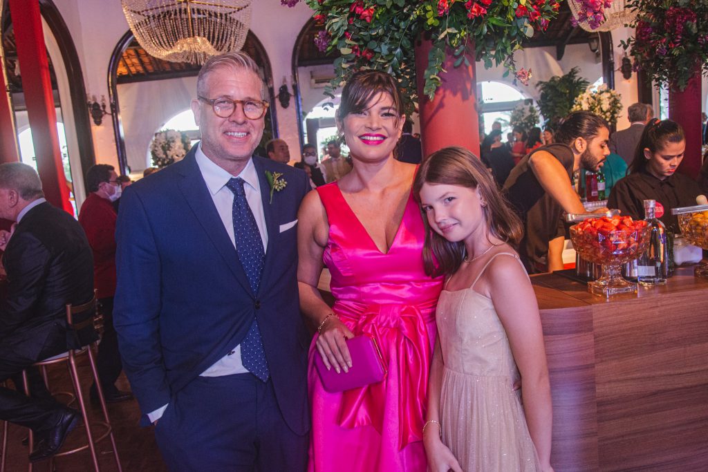 Jorge Albuquerque, Livia Saboia E Maria Clara Albuquerque