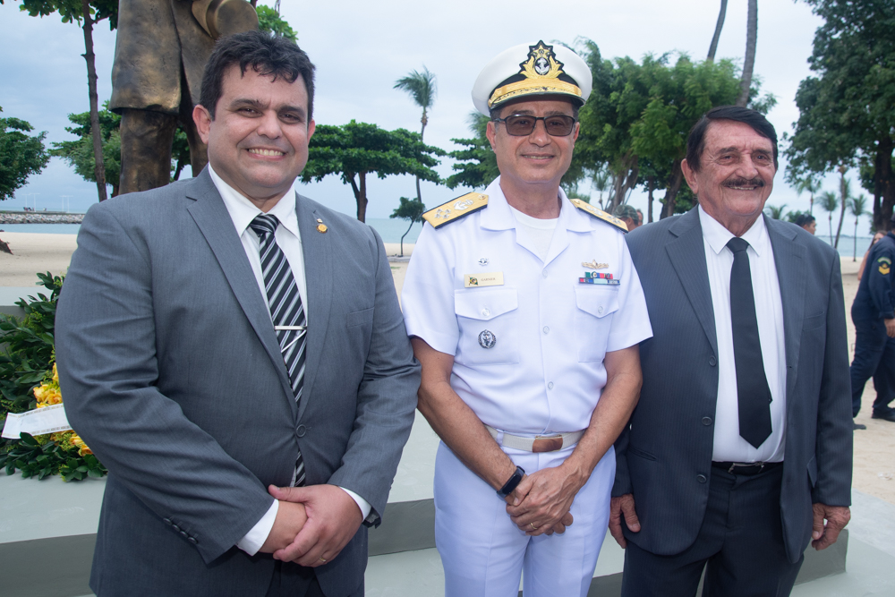 Jorge Pinheiro, Almirante Almir Garnier Santos E José Alcy Pinheiro (3)