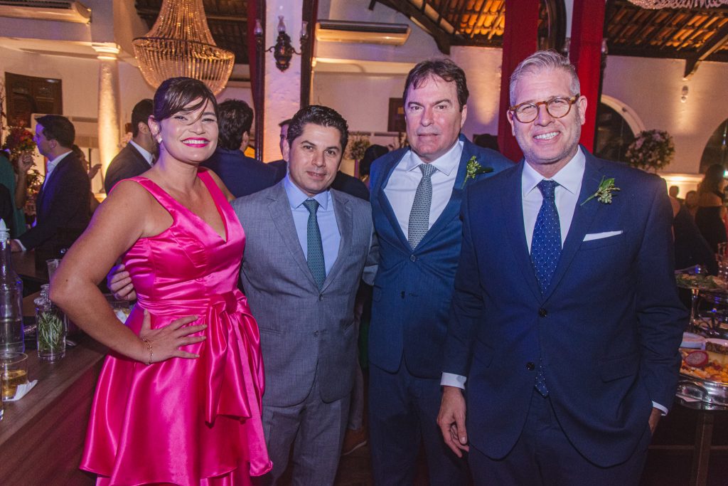 Livia Saboia, Pompeu Vasconcelos, Bertrand Boris E Jorge Albuquerque