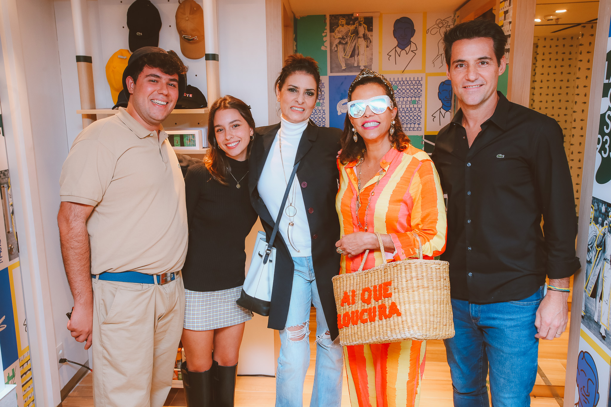 Lacoste inaugura loja conceito e promove coquetel especial no Rio de Janeiro