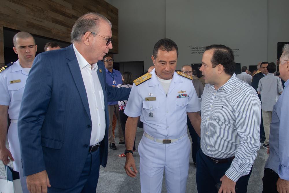 Ricardo Cavalcante, Almirante Almir Garnier Santos E Igor Queiroz (1)
