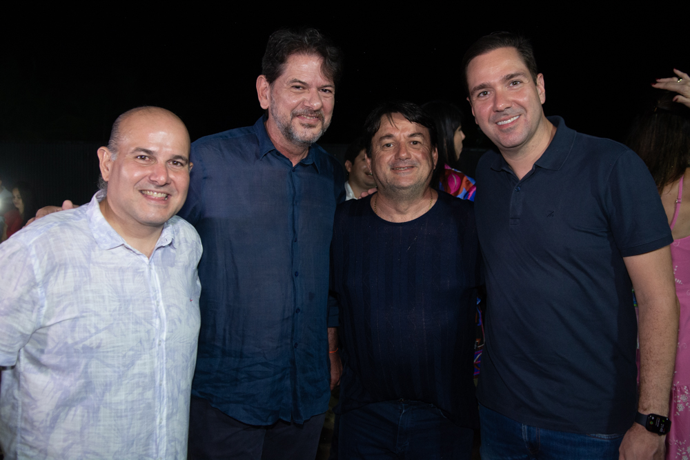 Roberto Claudio, Cid Gomes, Benigno Jr E Eduardo Bismarck (3)