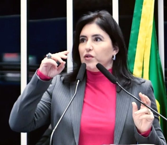 Cúpulas do PSDB, MDB e Cidadania anunciam Simone Tebet como candidata da Terceira Via nas eleições presidenciais