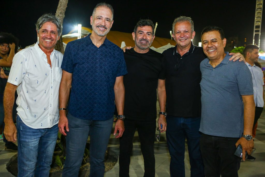 Teka Lenz, Regis Medeiros, Alexandre Pereira, Andre Figueiredo E Valdir Fernandes