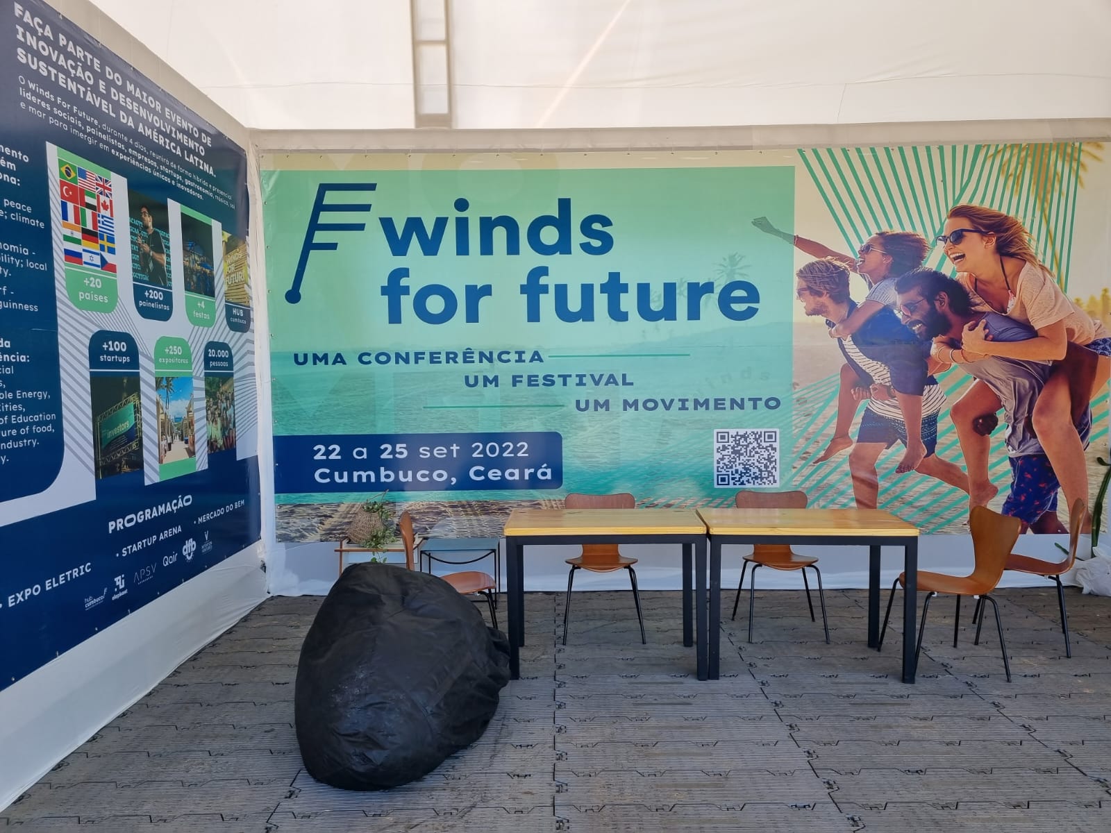 Winds For Furture debate tecnologia e sustentabilidade durante o DFB Festival