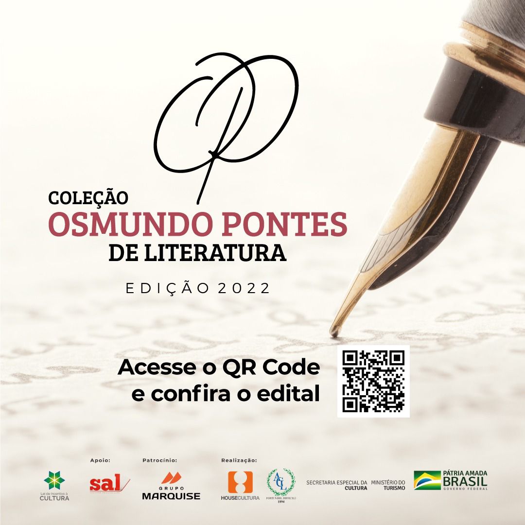 Grupo Marquise patrocina e apresenta a Coleção Osmundo Pontes de Literatura 2022