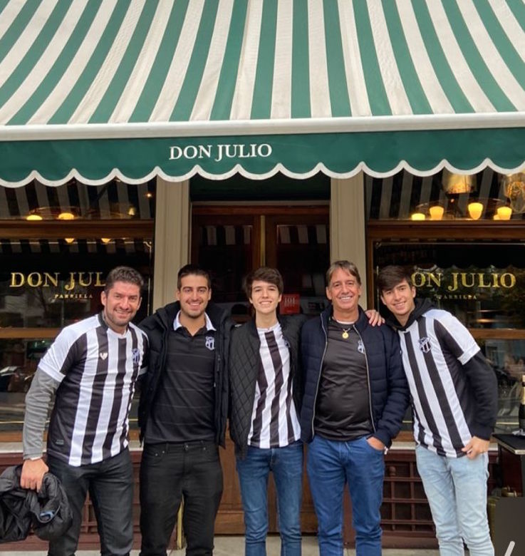 Paulo Benevides assiste ao jogo do Ceará em Buenos Aires Paulo Benevides assiste ao jogo do Ceará em Buenos Aires