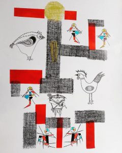 Francisco Bandeira releitura de Antonio Bandeira