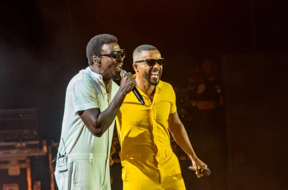 Alexandre Pires e Seu Jorge apresentam show “Irmãos” no I’Music