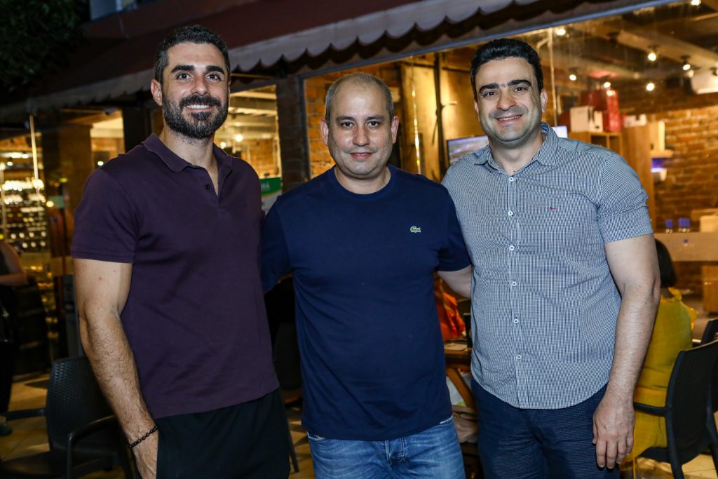 Andre Xerez, Andre Linheiro E Fred Costa