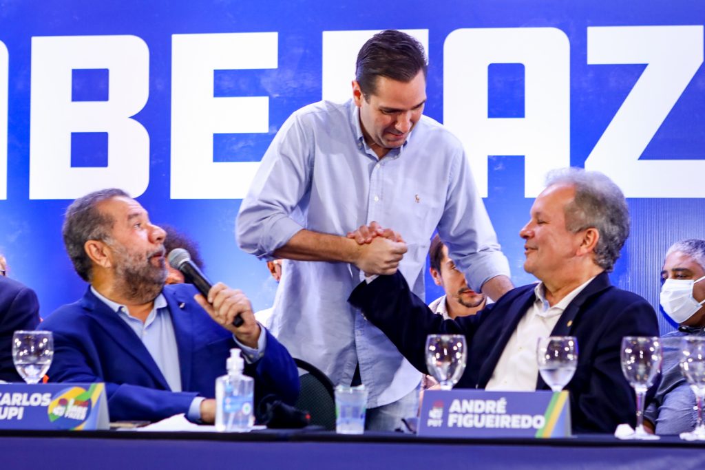 Carlos Lupi, Eduardo Bismarck E Andre Figueiredo
