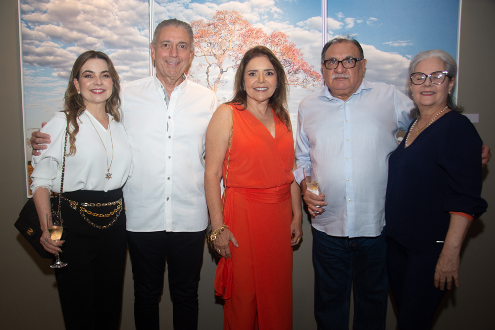 Daniela Barreira, Afrânio Barreira, Ingrid Barreira, Hugo Paredes E Liduina Feitosa
