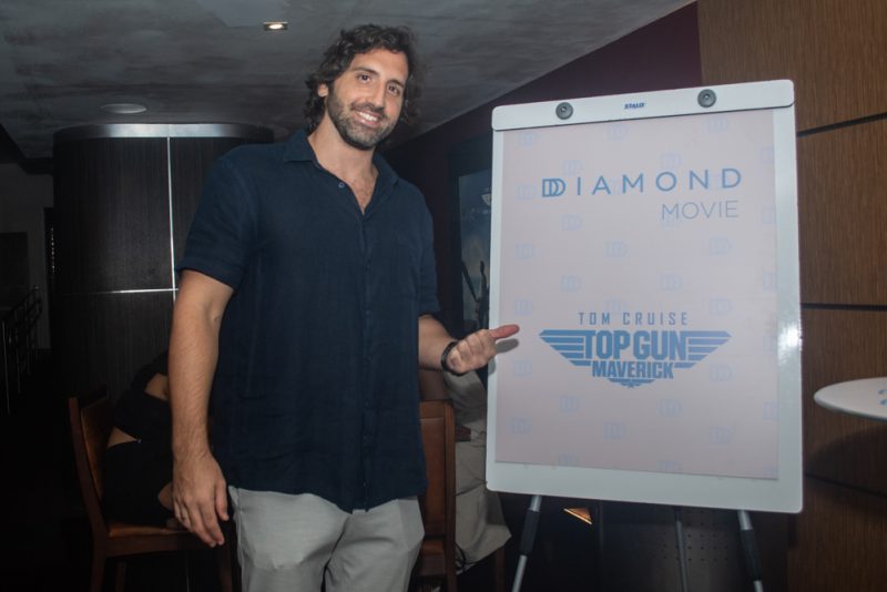 Top Gun: Maverick - Em clima de romantismo, Diamond Design promove sessão exclusiva de cinema no Shopping RioMar