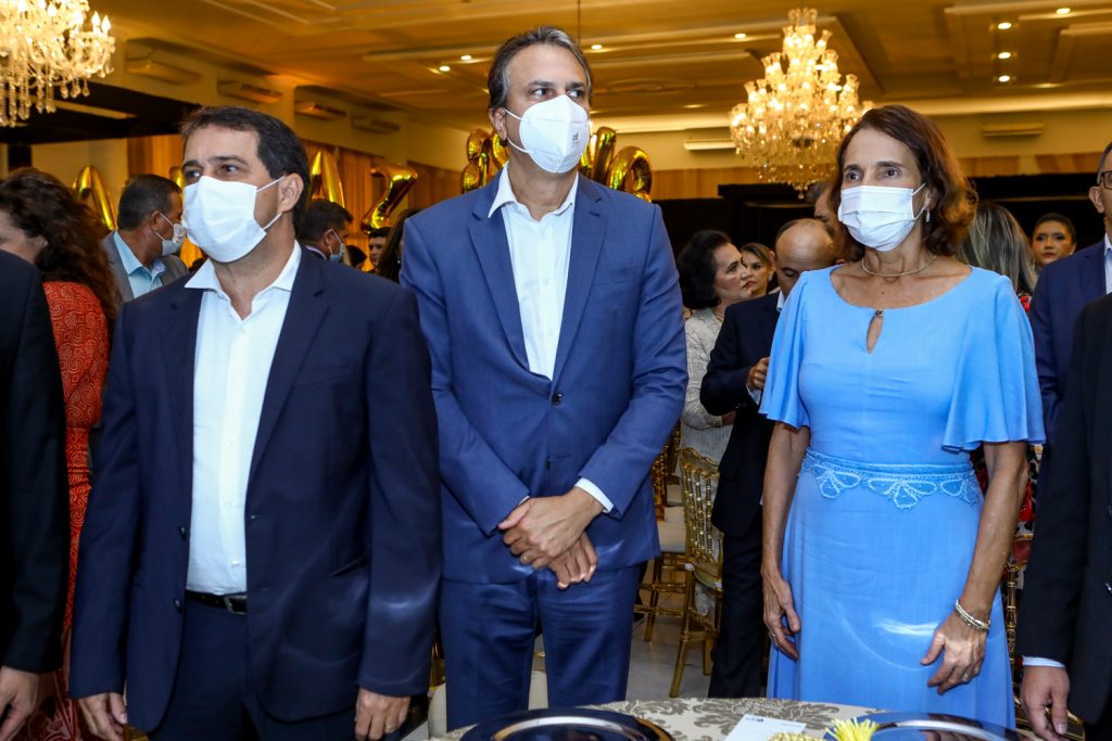 Evandro Leitao, Camilo Santana E Izolda Cela