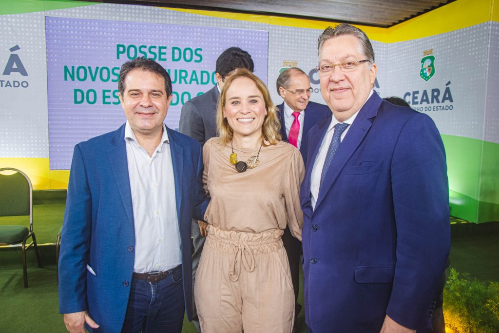 Evandro Leitao, Fernanda Pacobahyba E Valdomiro Tavora