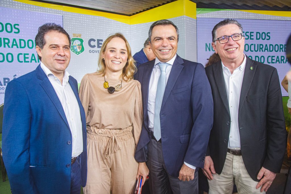 Evandro Leitao, Fernanda Pacobahyba, Juvencio Viana E Flavio Juca