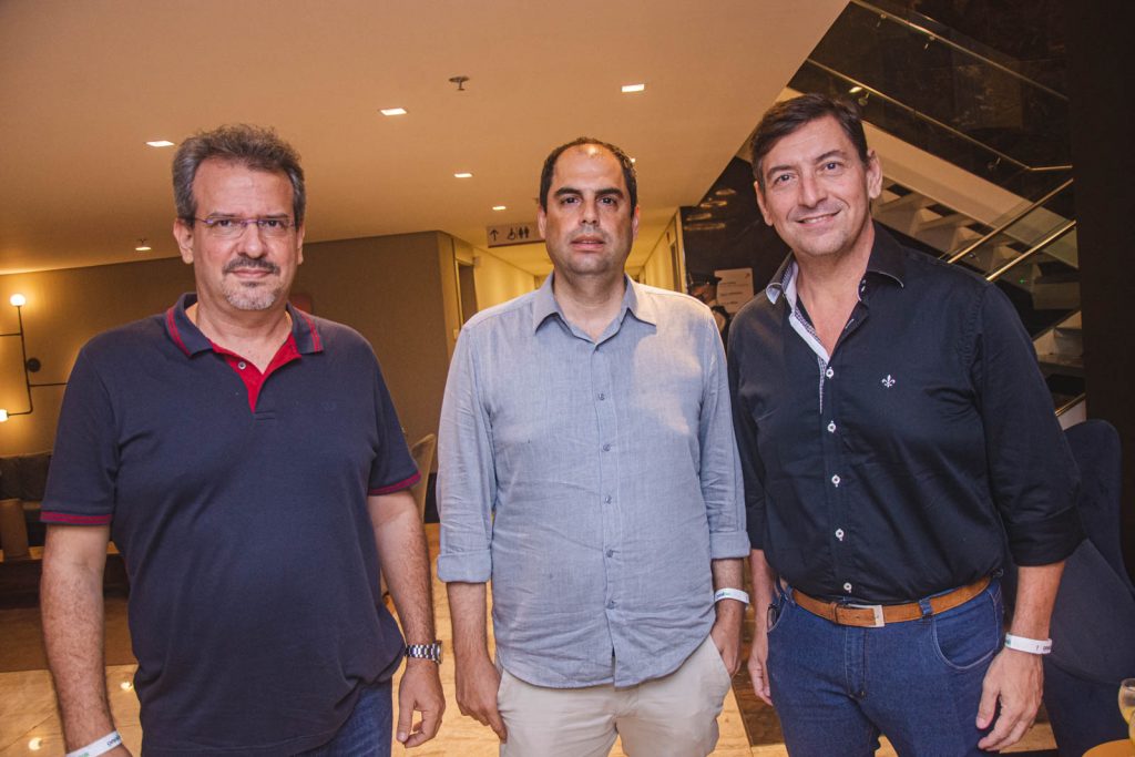 Felipe Costa, Tiago Romcy E Angelo Potrichi
