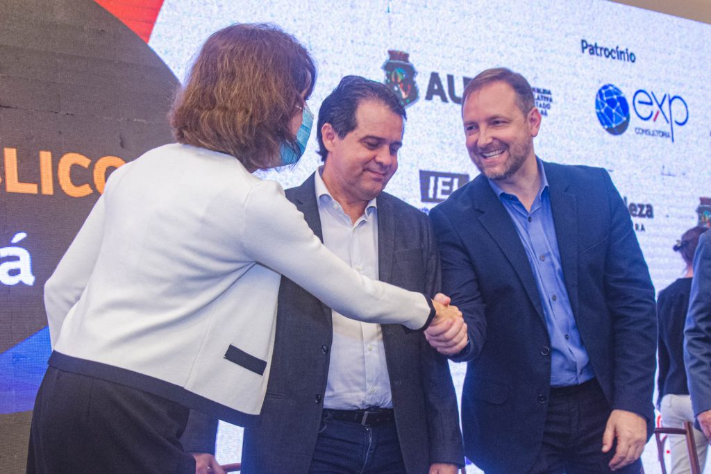 Izolda Cela, Evandro Leitao E Gustavo Bortoli