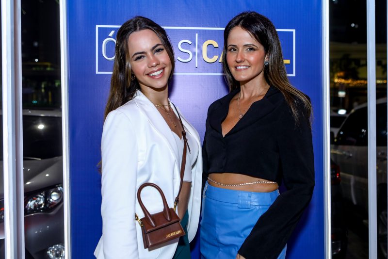 Loja Conceito - Natalie Pires e Lyna Machado pilotam coquetel de inauguração da Maison Óticas Carol