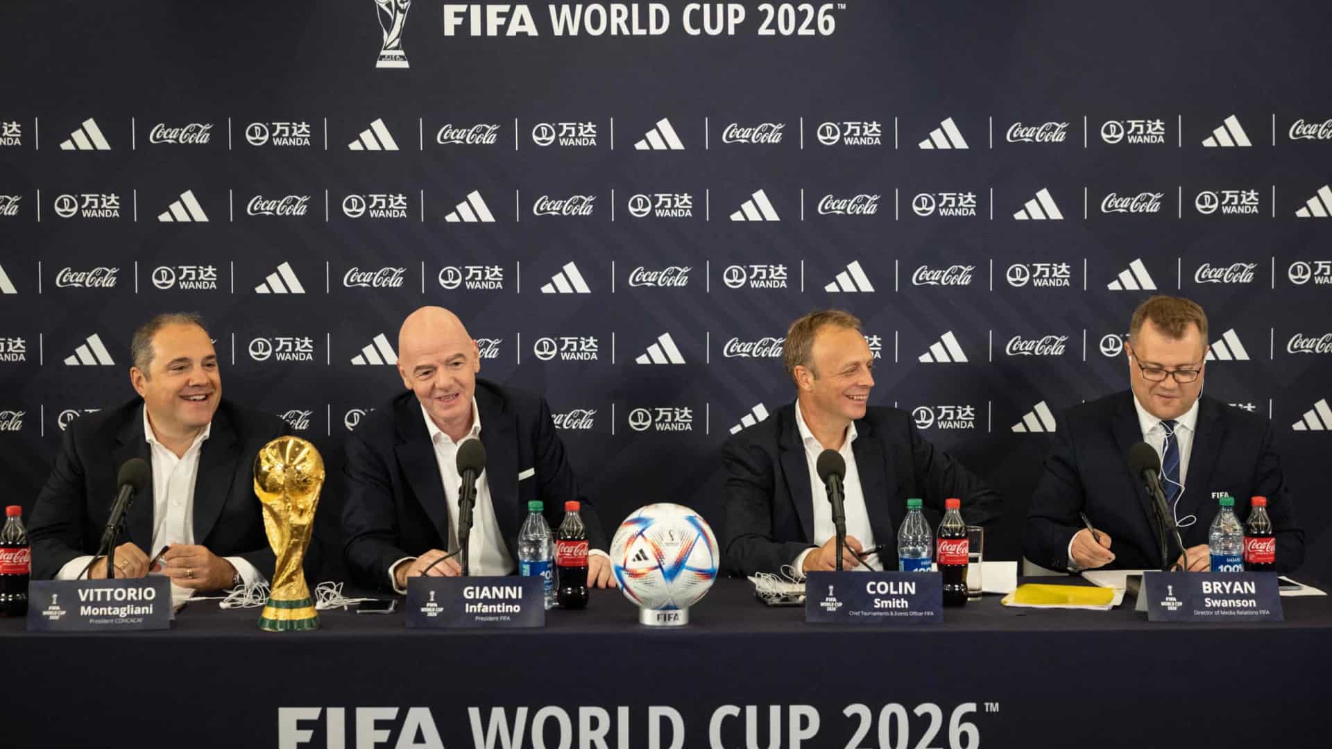 Fifa anuncia as 16 cidades-sede da Copa do Mundo de 2026