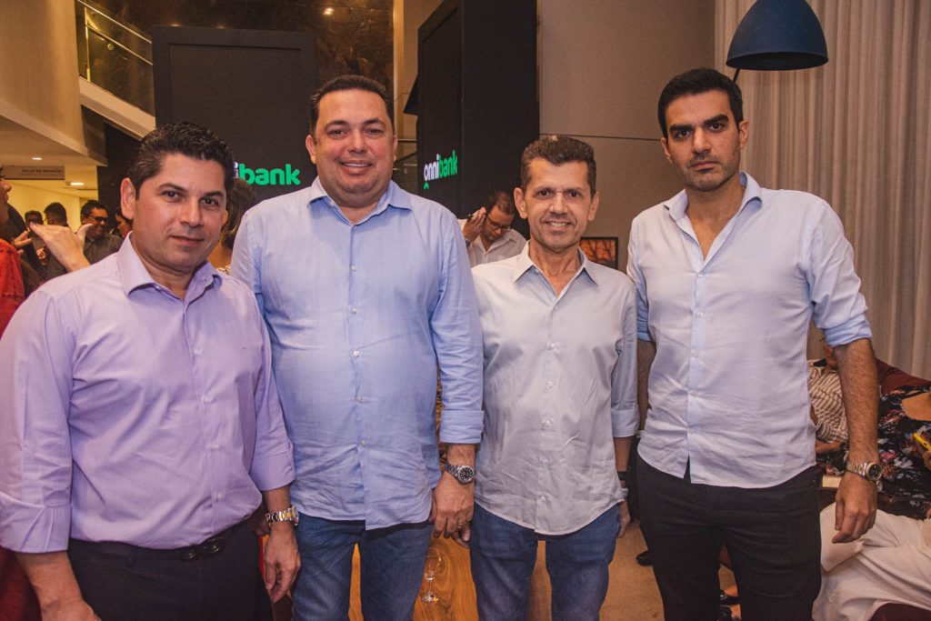 Pompeu Vasconcelos, Elpidio Moreira, Erick Vasconcelos E Rodrigo Nogueira