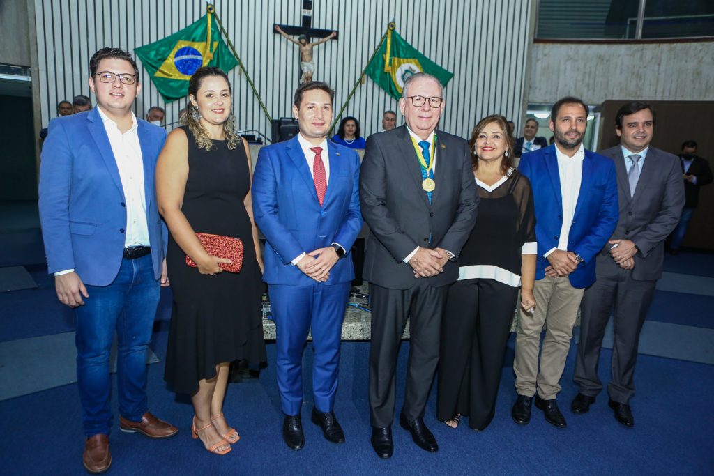 Ricardo E Natalia Cavalcante, Marcos Sobreira, Ricardo, Rosangela E Vitor Cavalcante E Agusto Pinho